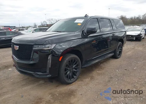 2022 Cadillac Escalade Esv 4Wd Premium Luxury z USA, uszkodzony, nr VIN 1GYS4KKL3NR149970